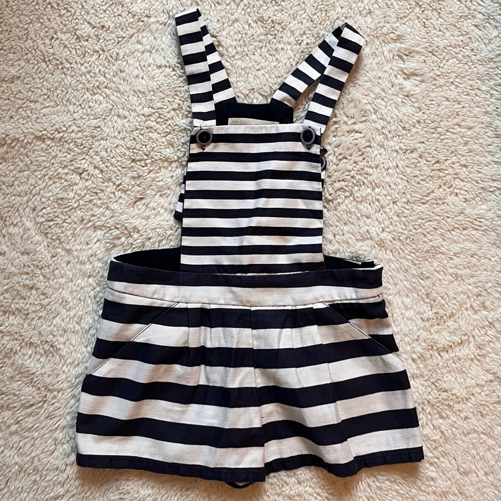 Zara Girls Collection Cotton Overalls Sz 4/5